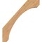 Ekena Millwork 5 1/2"W x 32"D x 36"H Legacy Smooth Knee Brace, Western Red Cedar BRC06X32X36LEC00SWR - alternate 4